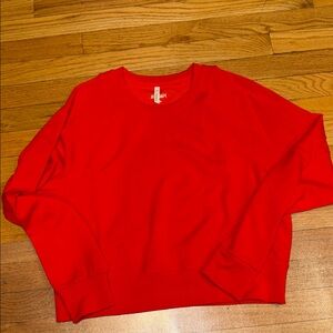 HALARA Vibrant Red Crop Top